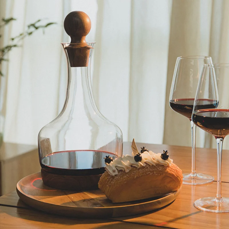 Carafe en verre avec bouchon 2