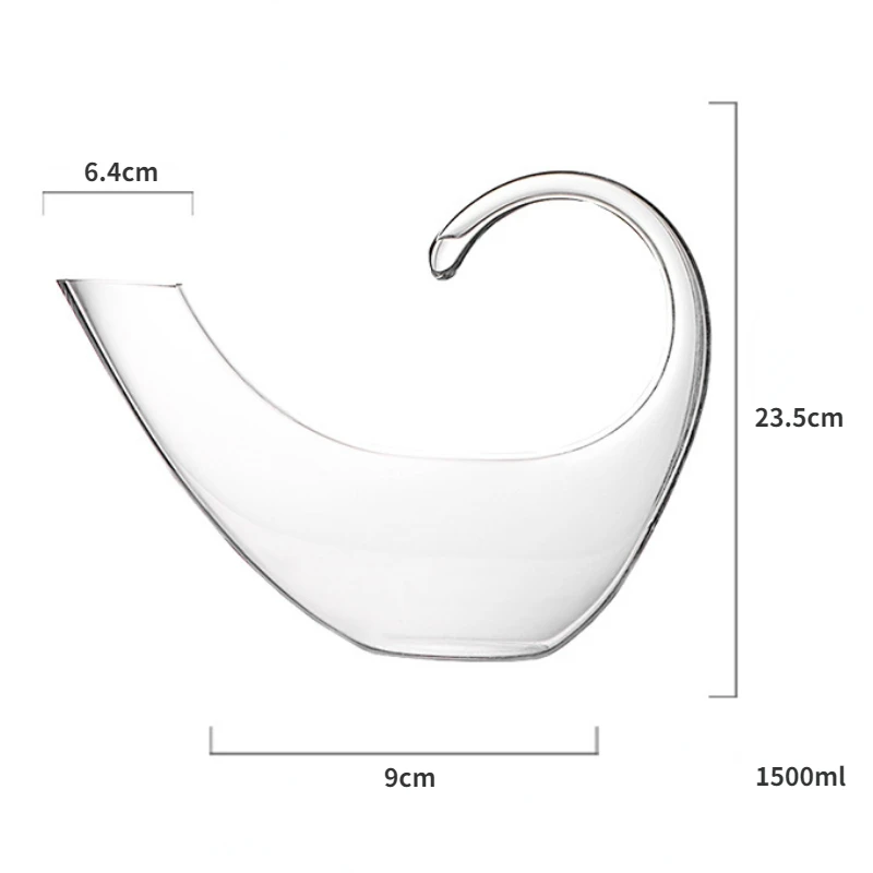 Carafe à décanter vin originale – Image 4