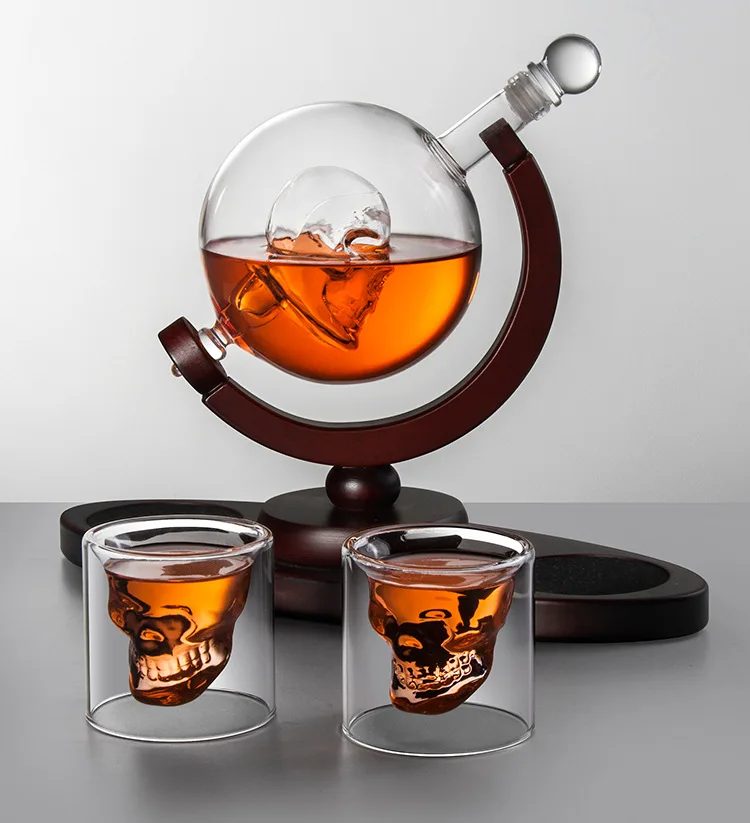 Carafe whisky tête de mort – Image 6