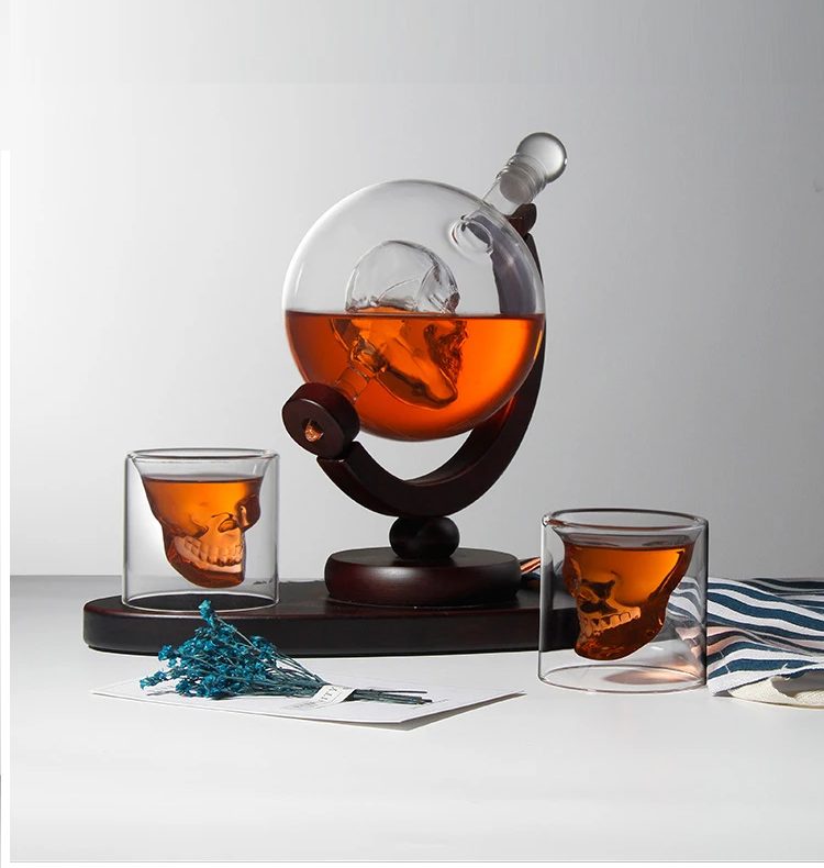 Carafe whisky tête de mort – Image 5