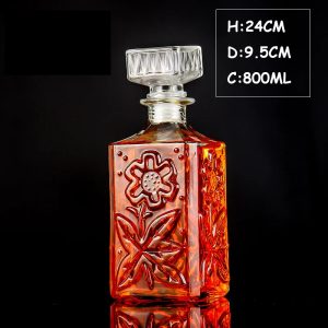 Carafe whisky gravée 2