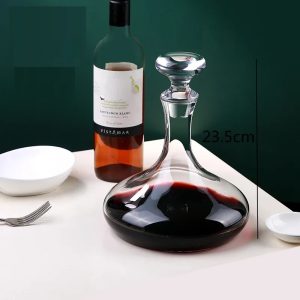 Carafe en verre avec bouchon en verre 2