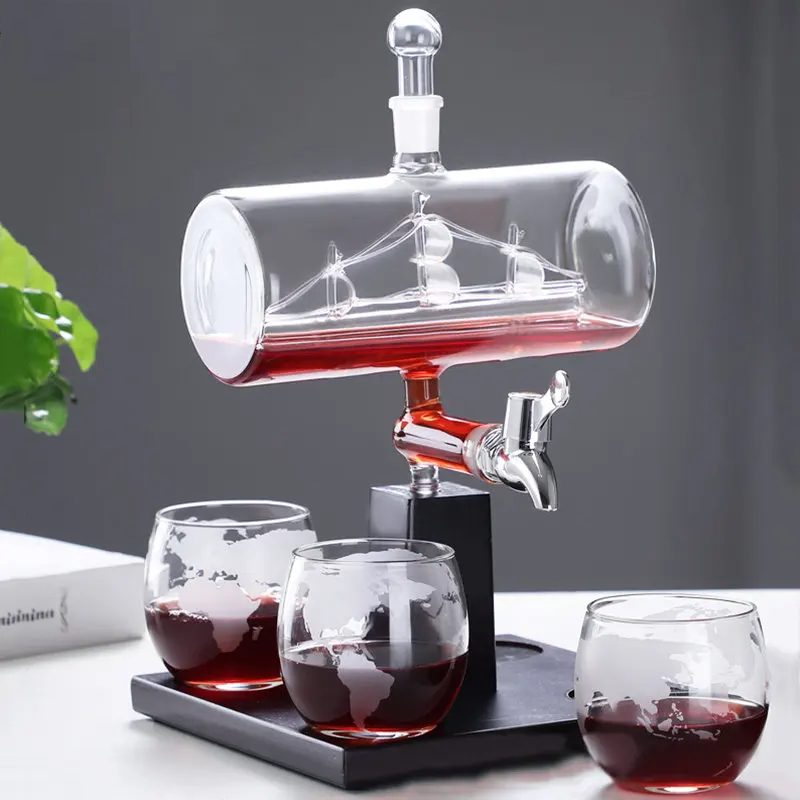 Carafe et verre a vin – Image 2