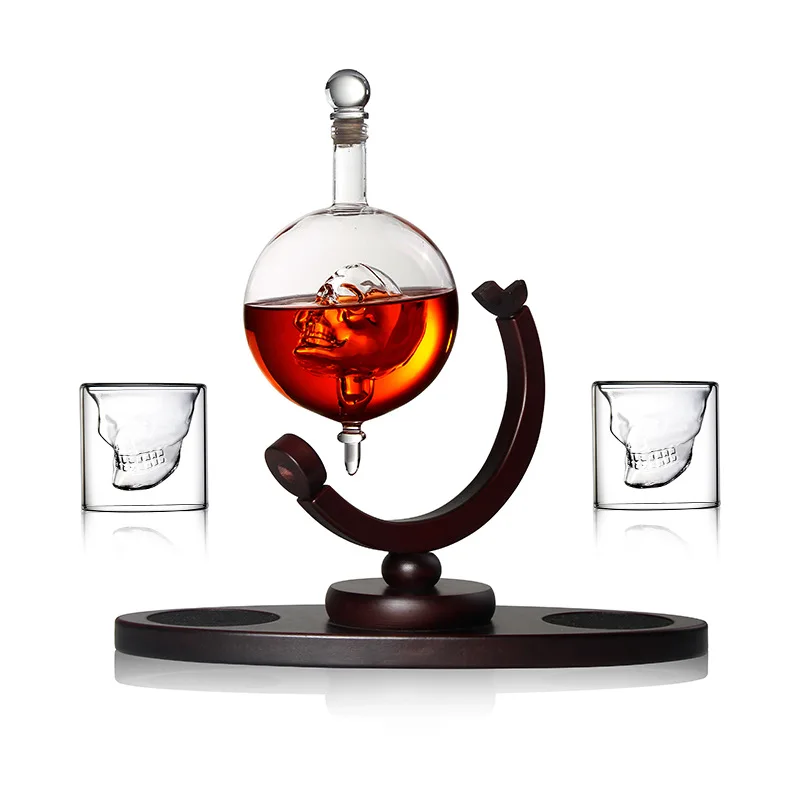 Carafe whisky tête de mort – Image 3