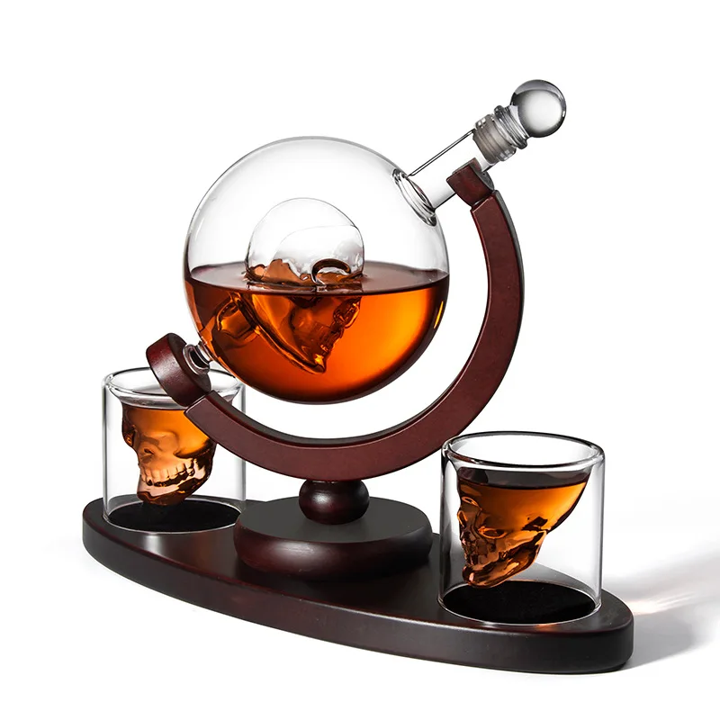 Carafe whisky tête de mort – Image 2