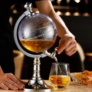 Carafe whisky globe
