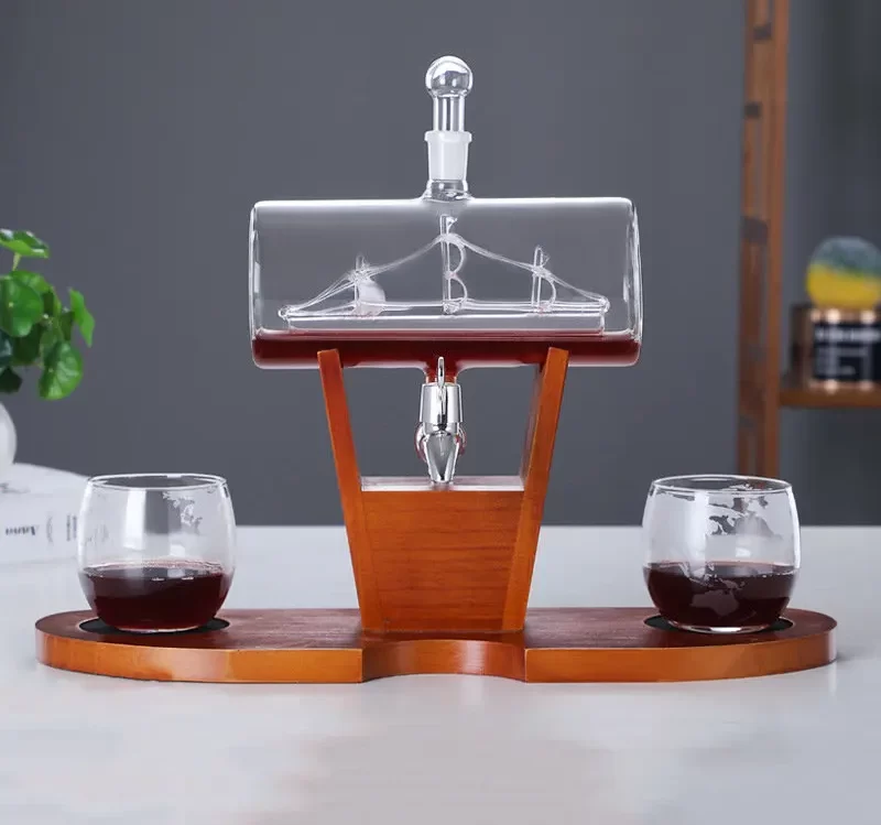 Carafe et verre a vin – Image 4