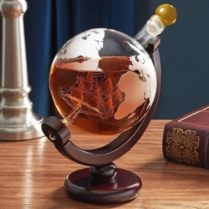 Carafe à whisky globe