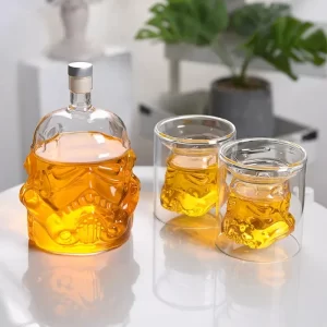 Carafe et verre whisky